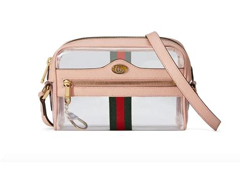 gucci clear bag|gucci ophidia clear bag.